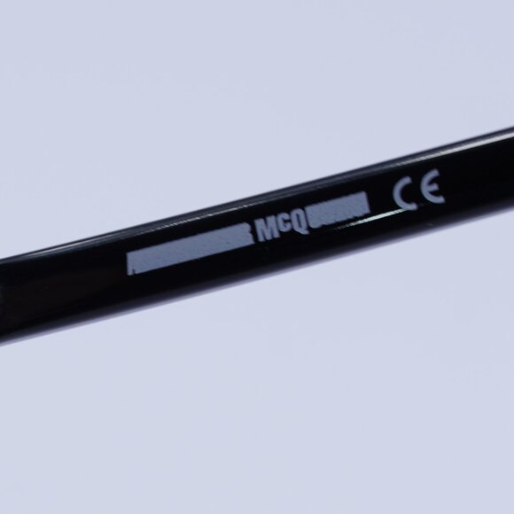 🕶️ New Alexander McQueen MQ0275O 001 Eyeglasses - Black Frame 53mm - Picture 8 of 9